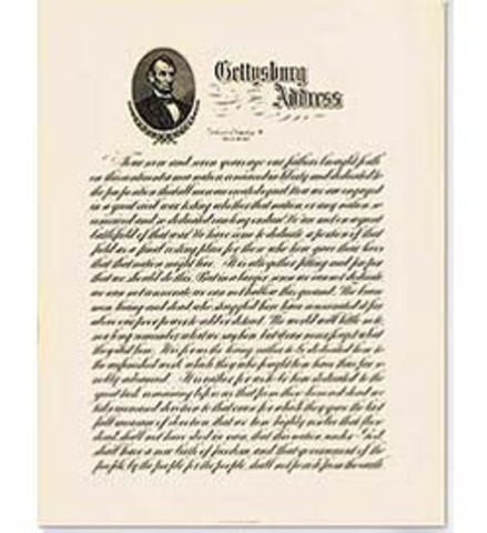 Gettysburg Address