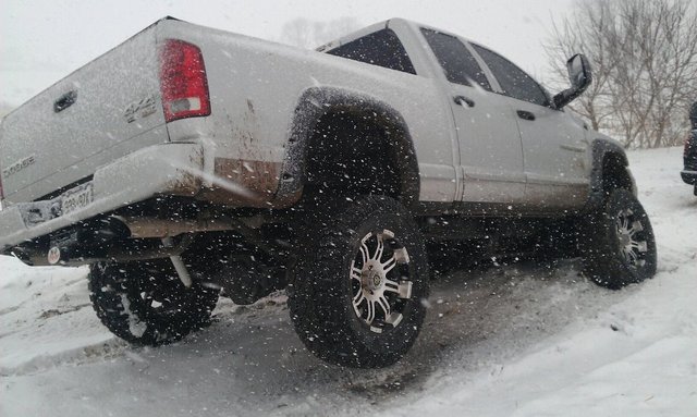 Got the ole girl nice n stuck