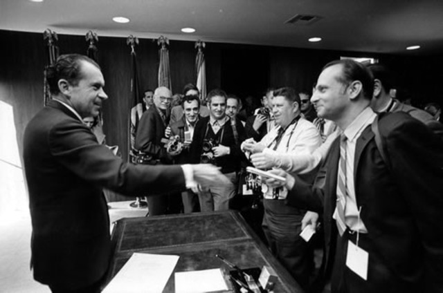 Nixon signs the National Environment Policy Act