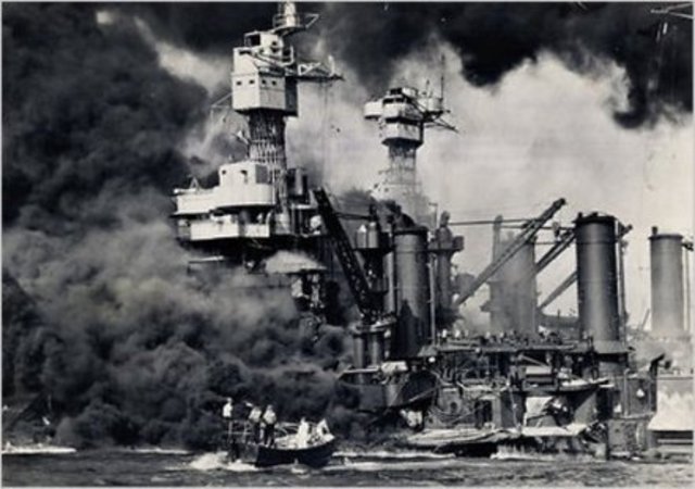 American sailors at Pearl Harbor in Hawaii
