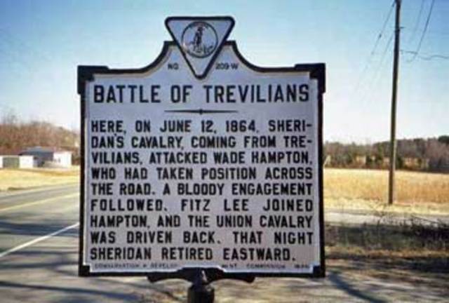 Battle of Trevilian Junction, Virginia