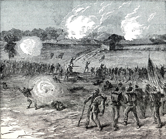 Union's attempt to capture Petersburg and Fails
