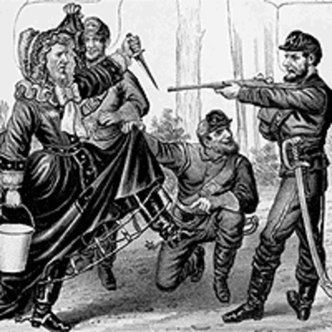 Jefferson Davis Captured