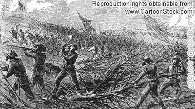 Ambrose Killed at Petersburg