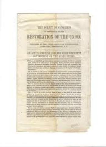 First Reconstruction Act