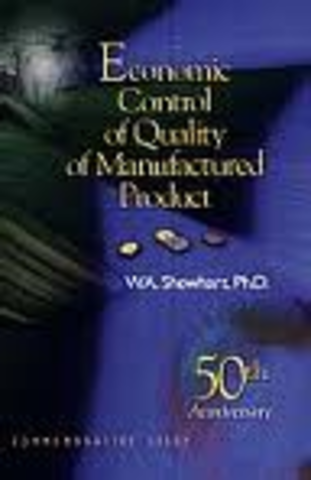Economic Control of Quality of Manufactured Product