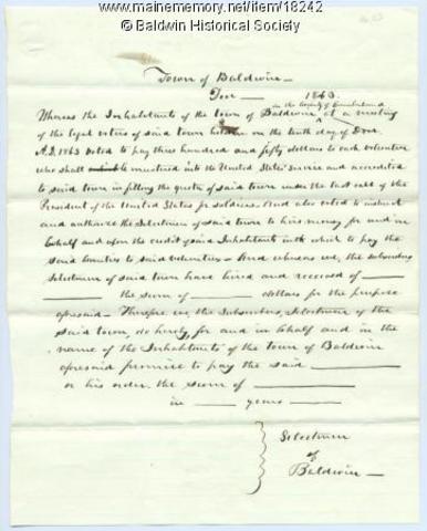 Lincoln signs federal draft act