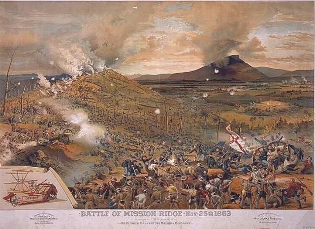Battle of Missionary Ridge, Chattanooga