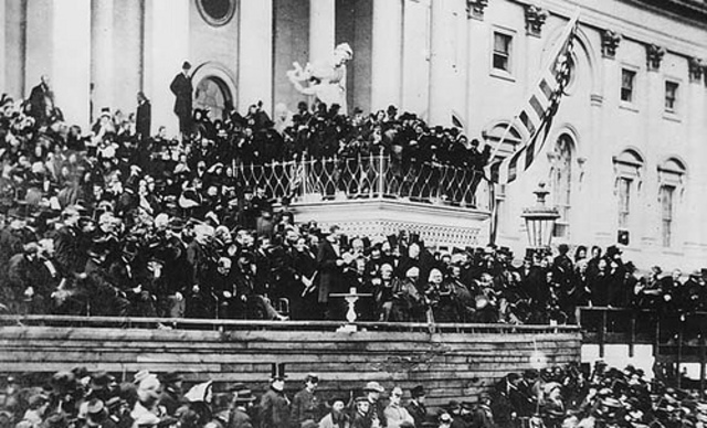 Lincoln inaugurated