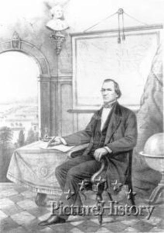 Andrew Johnson Appointed Governor of Tennessee