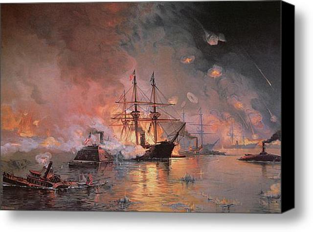David G. Farragut Atttacks New Orleans