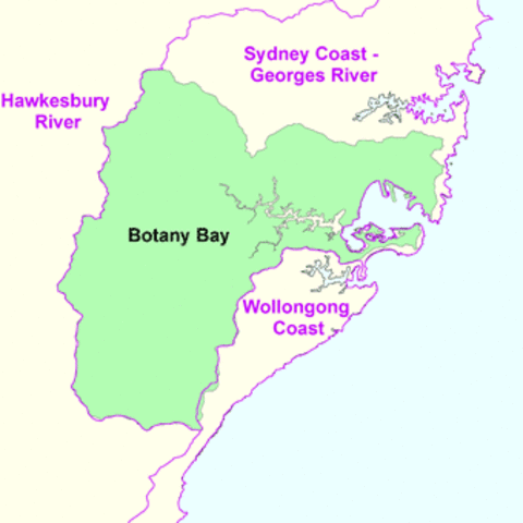 Arrived at Botany Bay