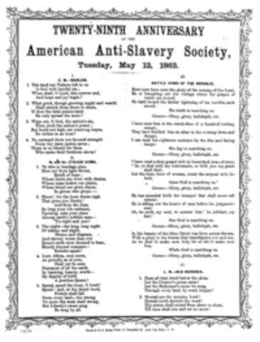 Anti Slavery Society Forms