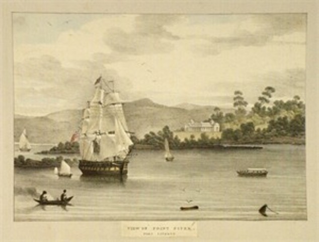 Arrived in Port Jackson