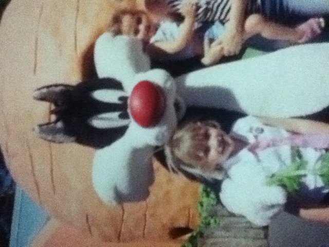 First day at a themepark