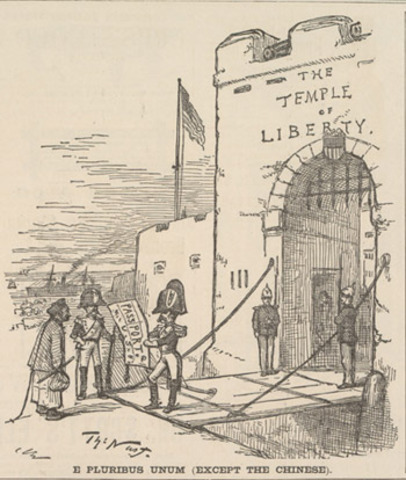 The Exclusion act is extended to Hawii and the Philipeanes