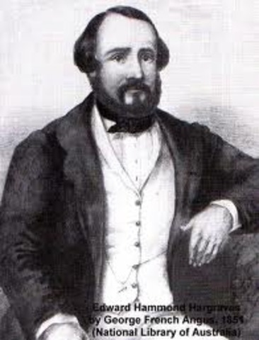 first payable gold found by Mr Edward Hammond Hargraves and companions