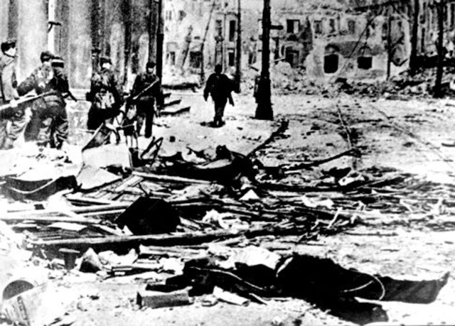 Polish Commander Gives an Order to His Troops to Withdraw From Poland