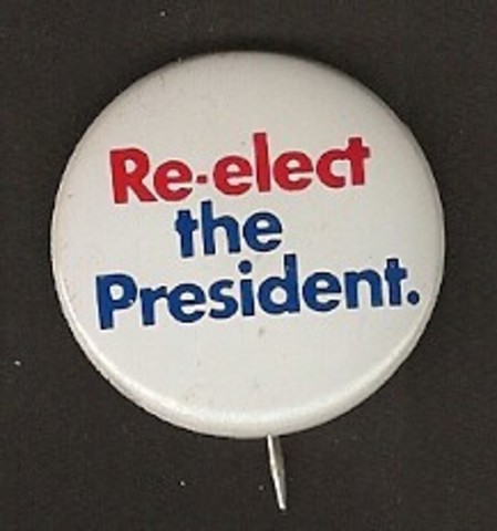 Nixon was re-elected