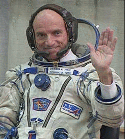 First Tourist in Space