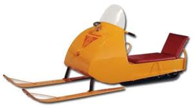 Snowmobile Invented