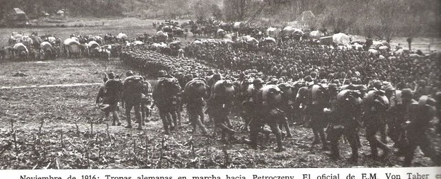 Entrada de Bulgaria en guerra en el bando de las potencias centrales.