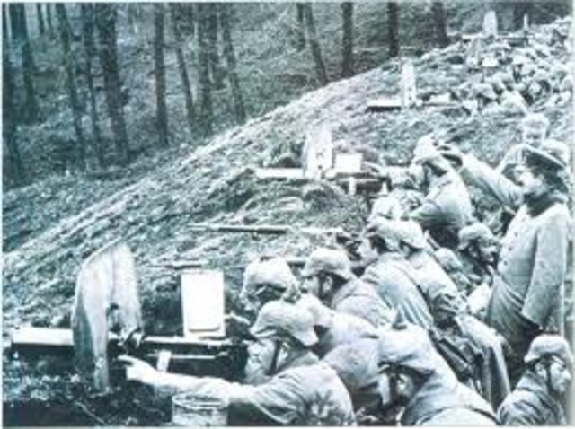 Las tropas alemanas cedieron