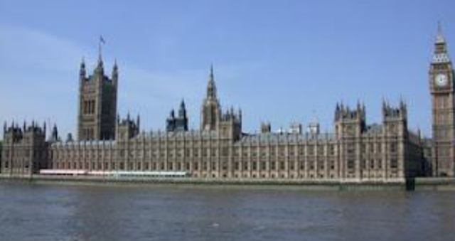 Parlamento o Palacio de Westminster. (Londres, Inglaterra)
