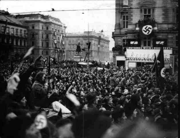 Los alemanes ocupan Austria