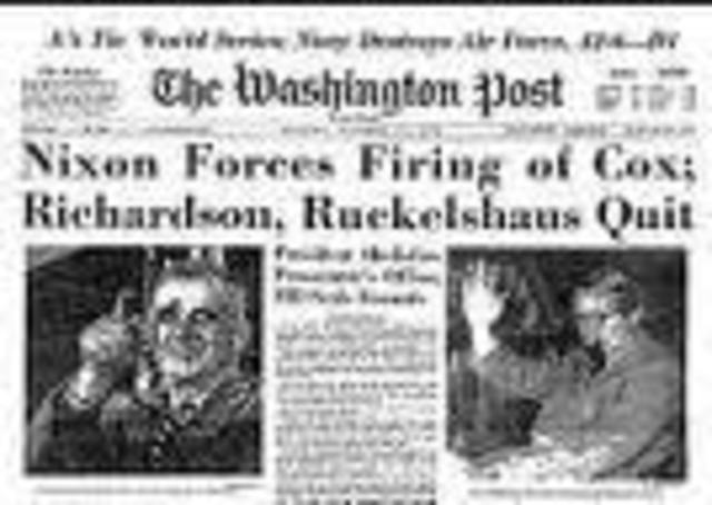 The Saturday Night Massacre