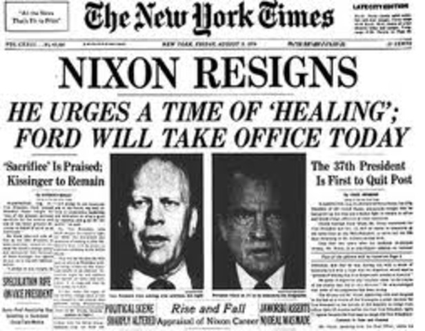 Nixon's Resignation