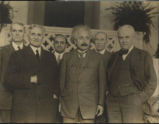 Albert Einstein receives the Nobel Prize in Physics.
