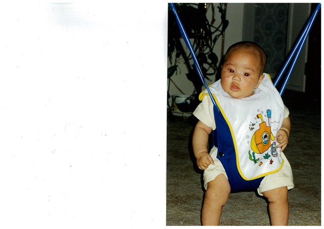 I was born. The apple of my Dads eye