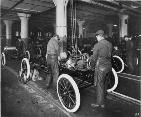 Henry Ford's Assembly line