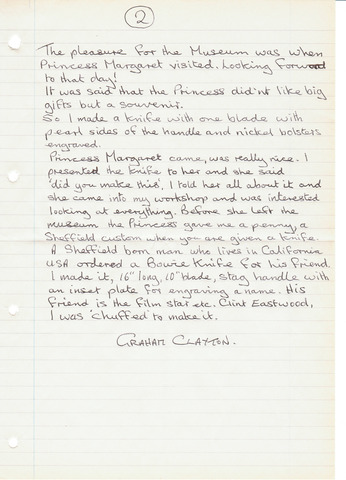 Little Mester's Memory of Princess Margaret part 2