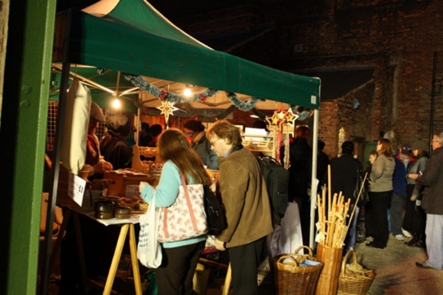 The First Christmas Market