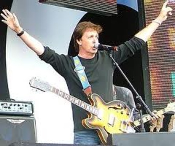 Paul McCartney still plays music