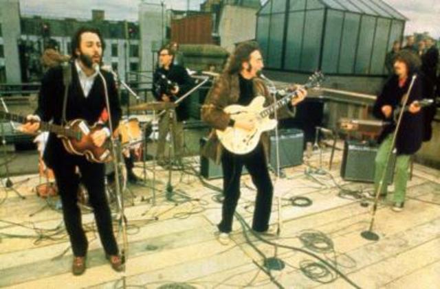 The Beatles rooftop concert