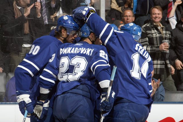 Leafs finally win first game of season