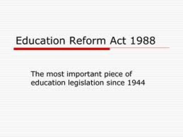 1988 Education Reform Act