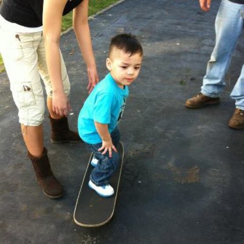 My first nephew (Alex) was born