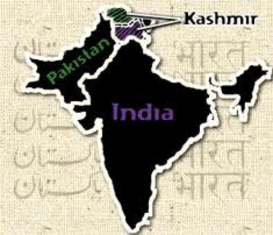 India and Pakistan split