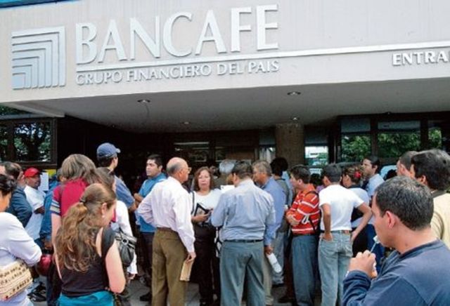 Bancafe llega a la bancarrota