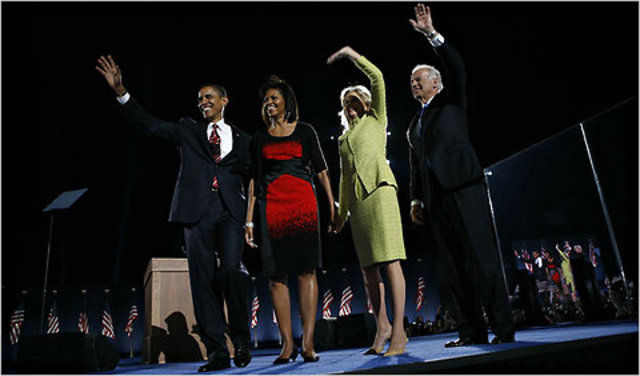 Barak Obama gets elected