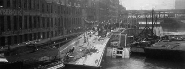 S.S Eastman capsized