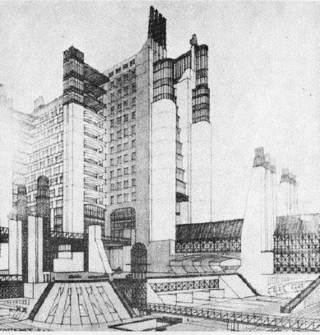 Diseño de Edificio. (Italia)