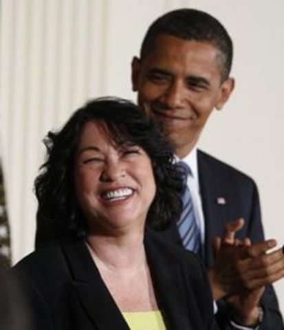 First Hispanic woman to serve on the US Supreme Court