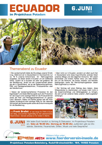 Themenabend: Ecuador