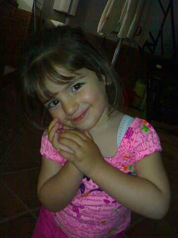 conforme iba creciendo era muy coqueta