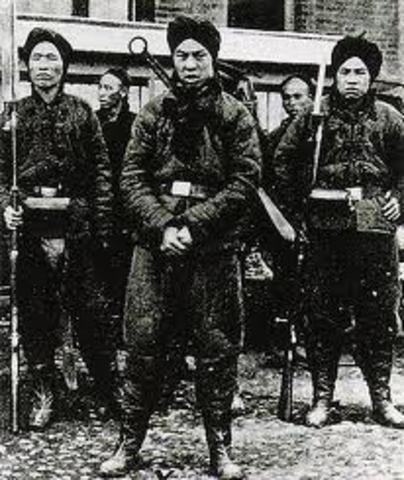 Revolución antiimperialista de los bóxers en China